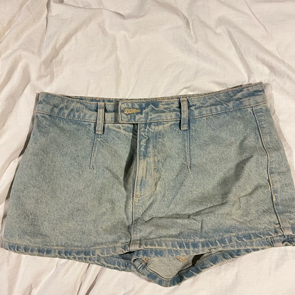 We The Free denim skort